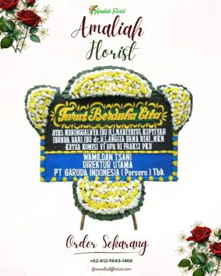 Papan Bunga Duka batu wisata